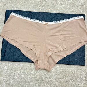NEW Victoria’s Secret Dream Angels Nude Modal Cotton Boy Brief Panties Large L